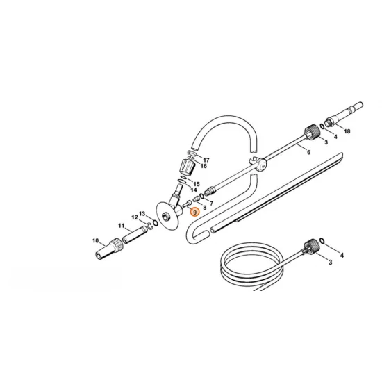 Stihl  Nasadka 4900 502 3600